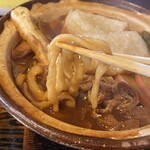 松橋 - 少し平たい固麺