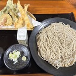 Seijin An - えび天ざるそば（1,200円）