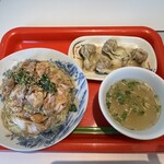 Also - 葱油鶏麺（ソンユーチーメン）ランチセット¥1,100（価格は訪問時）