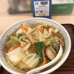 ぎょうざの満洲 - うまにラーメン1.5玉（800円）