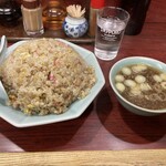 園春 - チャーハン大盛り