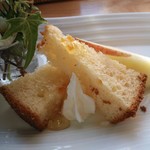 遊の丘 - 十割手打ちそば＋ドリンク＋デザート付￥1100のデザート（H25.12.5撮影）