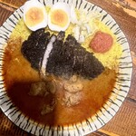 般゜若 PANNYA CAFE CURRY - マハーカツカレー
            チキントッピング
            卵のピクルス