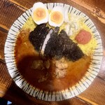 般゜若 PANNYA CAFE CURRY - マハーカツカレー
            チキントッピング
            卵のピクルス