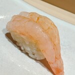 Ginza Sushi Nakahisa - 昆布〆の甘海老
