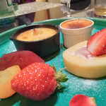 祇園おくむら - デザート盛り合わせ