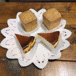 Maison de BonBon - カスタードシュークリームとバスクチーズケーキ