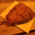 地酒と道産食材 一笑 - いつものお通しアジフライ