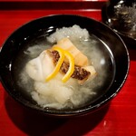 銀座 きた川 - 蕪みぞれ、みぞれ雪ね