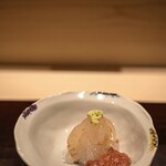 鮨 おとわ - 白海老・酒盗