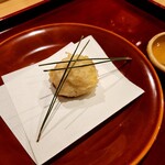 銀座 きた川 - 蟹だらけ真薯