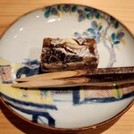銀座 きた川 - 黒糖です、ぷにぷに食感