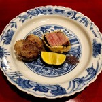 銀座 きた川 - 油も調味料、油の使い方が素晴らしい