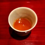 銀座 きた川 - 笑っていてブレた(¨;)金時人参汲出し、お腹をあたためてスタート準備完了