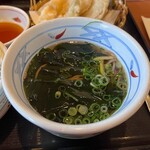 和食さと 立花店 - 北海ミニ丼セット ：ミニ温そば