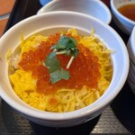 和食さと 立花店 - 北海ミニ丼セット ：ミニイクラ丼