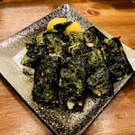 朱楽 - 韓国おにぎり(食べやすくスティックの様な握りになってます°・*:.。.☆)