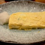 朱楽 - だし巻き(ごま油の風味が堪らない(＊´ ω｀＊))