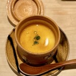 鮨 はしもと - 2023.12.  白子の茶碗蒸し