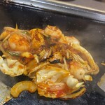 Okonomiyaki Yakiniku Doutombori - 海鮮ミックス辛み炒め