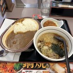 山田うどん - R5.12  カレーセット・たぬきそば・クーポンコロッケ