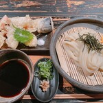 山元麺蔵 - 野菜天うどん　冷