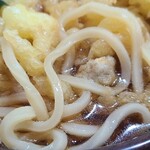 あたりや - うどんはやや細め