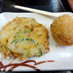 たも屋 - かき揚げと自家製コロッケ