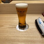 築地青空三代目 - 生ビール　900円