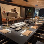 日本焼肉はせ川 別亭 - 店内(カウンター席)