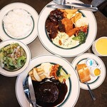 Bespoke - ＭＩＸフライランチ、ハンバーグ ランチ