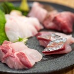 梅山鉄平食堂 - 2023.12 刺身盛り合わせ（1,730円）