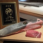 日本焼肉はせ川 別亭 銀座店 - 神谷商店の神のタンと神のハラミ(コース料理 師走)