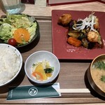 Minori Kafe - 糸島野菜4種と福岡ブランド豚の自家製黒酢酢豚税込1,254円