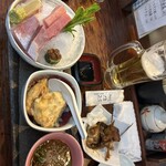 ダイニングステージ 佐海屋 - 揚げ出し豆腐…サクッと揚げた豆腐と別皿でお出汁！自分のタイミングでダイブできる笑笑