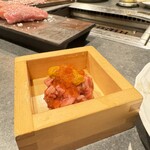 完全個室焼肉ITADAKI - ウニくら黒毛和牛の枡
