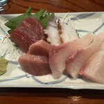 庄家 - 盛り合わせ。美味しくて焦るよ。