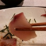 四季彩 鮨楽 - ハマチ