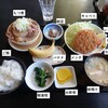 みのり食堂 - なめがた御膳（もつ煮＆メンチ選択）_950円