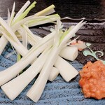 鷹一 - エシャレットのモロ味噌ヤバ旨ー♪