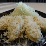 Fried oysters (with homemade tartar sauce)