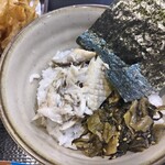 ゆで太郎 もつ次郎 - 3色ごはん