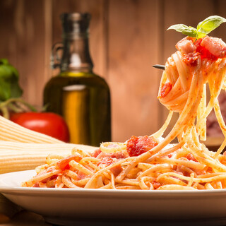 Enjoy pasta both a la carte and as part of a course menu.