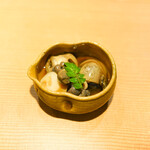 東麻布 天本 - 白バイ貝