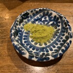 ひでや - 天ぷらは抹茶塩で