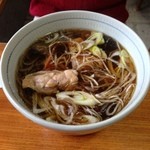 瀧不動生蕎麦 - 地鶏そば