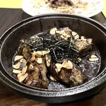 南風酒膳　庵 - 牡蠣の鉄板焼き