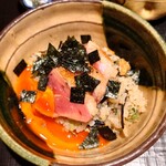 日本料理 柳燕 - そして卵を繋ぎに〆