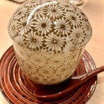赤坂 鮨 ふくなが - 茶碗蒸しの器も美しい