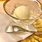 赤坂 鮨 ふくなが - 柚子シャーベット・〆にサッパリと